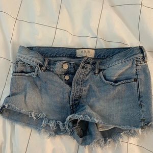 Free people Jean shorts